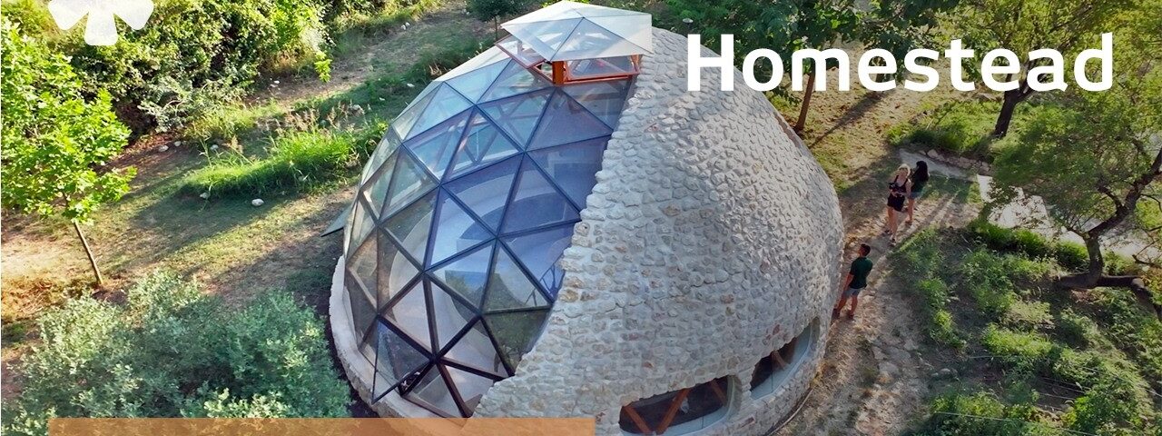 Dream Domestead uses water & geothermal for all-season paradise in Spain