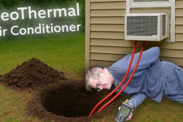 Turning a 0 AC Into a Super-Efficient Geothermal Unit!