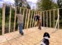 Building A Simple Affordable Off Grid Cabin: Wall Framing, Subfloor, Insulation