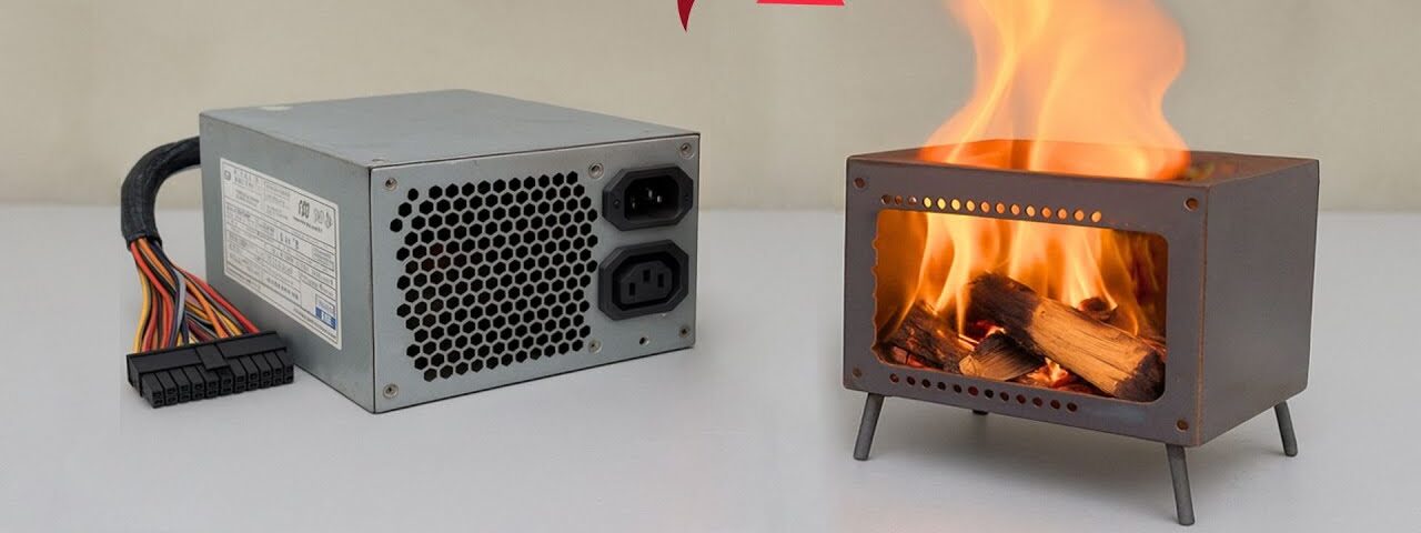 You Won’t Believe How Easy It Is to Make a PORTABLE STOVE from PC Power Supply