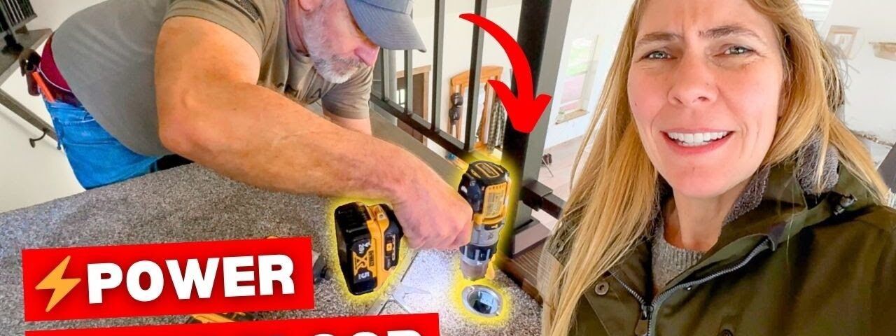 We Cut a HOLE in the Carpet on PURPOSE | Off-Grid Electrical