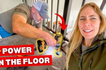 We Cut a HOLE in the Carpet on PURPOSE | Off-Grid Electrical