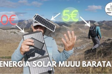 Is it possible? The cheapest solar panel: €5 Ultralight. Real test drive on the road.