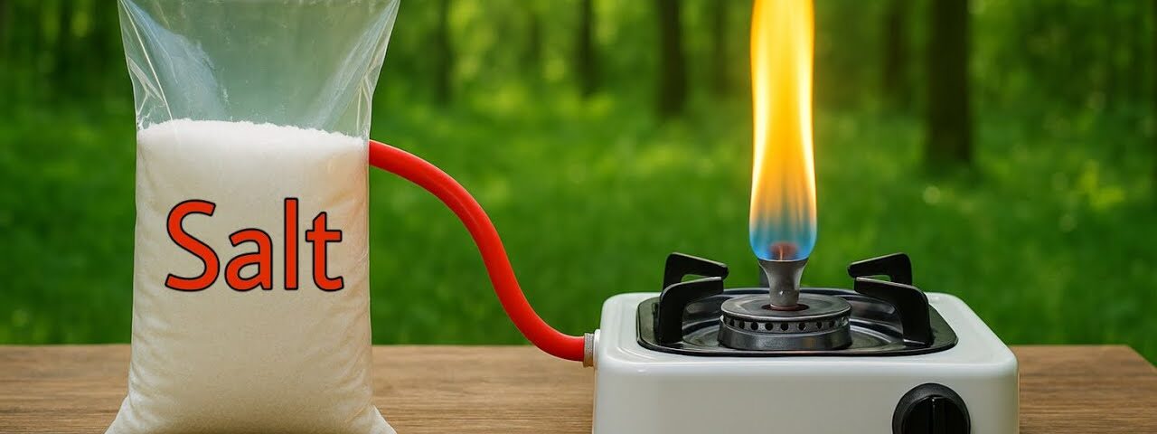No More Gas Cylinders… Thanks to Salt, Free Gas Forever