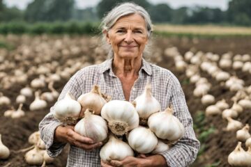 Do THIS before planting, and the garlic will grow gigantic