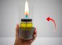 Power outage! 90% of people do not know how to make oil lamps for lighting