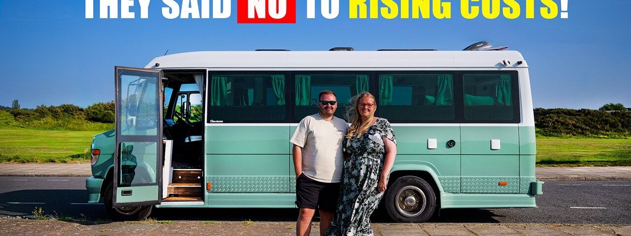 Full Time Living In DREAMY ‘Apartment on Wheels’ | Epic Mercedes Bus Conversion!