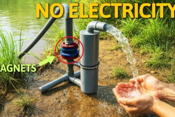 How to Make a PVC Pipe Cyclonic Water Pump That Works with Magnets