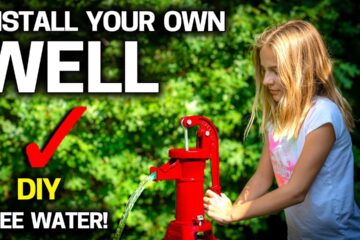 How to INSTALL YOUR OWN WELL with a Sledge Hammer for FREE OFF GRID WATER