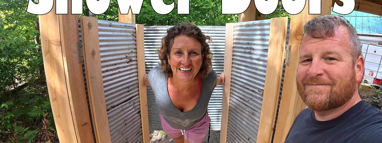 Custom DIY Outdoor Shower Door Reveal! You’ll Never Guess What We Chose
