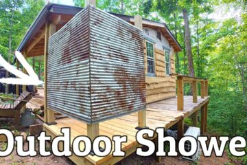 Off Grid Outdoor Shower – First Steps of the Build