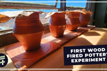 First Firing of our DIY Wood Fire Rocket Kiln – Off-Grid & Budget-Friendly Pottery!