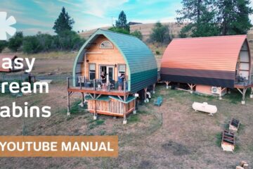Left city to build 2-cabin dream homestead, no previous experience