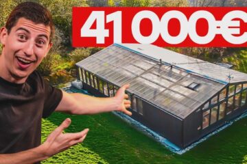 A Self-Sufficient Wooden Greenhouse Home for ,000!