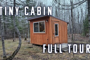 Off-Grid Tiny Cabin Tour | Spring 2025 in the Superior National Forest