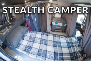 Ultimate Stealth Camper Van Tour | Nissan NV200 Self-Converted Build Walkthrough