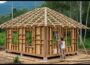 Off-Grid Challenge – Building a 2-Storey Cabin in the Forest, 180 Days Survival