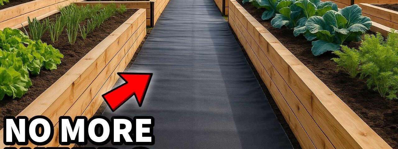 Eliminate ALL Garden Weeds FOREVER, Cheap and Easy!