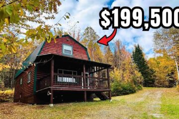 Off Grid Log Cabin on 5 Acres in New Hampshire – 9K! 🔥 Off Grid Log Cabin on 5 Acres in New Hampshire – 9K! 🔥