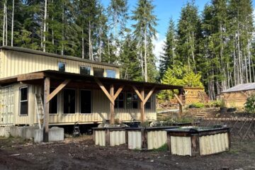 Secret Sneak Peek My OFF GRID LIFE- SHIPPING CONTAINER HOUSE – RAW LIVE NOW