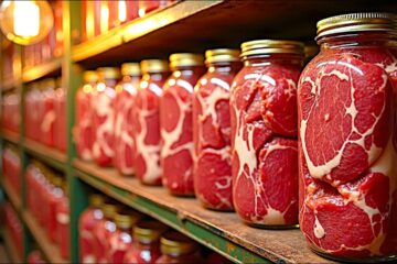 This is how the Amish Store meat in a Jar without a Refrigerator! It doesn’t Spoil for Years!