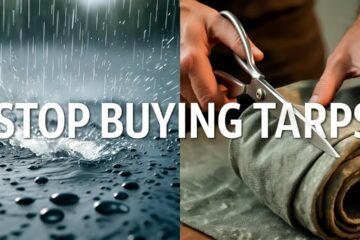 FORGET TARPS – This Recycled Material Makes the Best Waterproof Tarps FORGET TARPS – This Recycled Material Makes the Best Waterproof Tarps