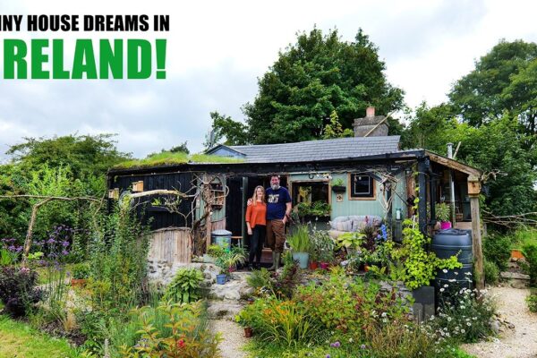 The Most Stunning Off-Grid Tiny House in Ireland – Powered by Solar & Rainwater!