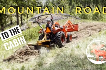 New Series! Solo Off Grid Cabin Build, Day 1: Building a Road to the Site.