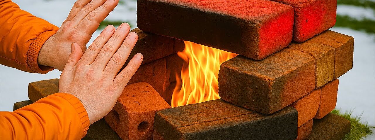 Mystery Solved: Emergency Heating (Free) When There Is No Fuel, No Electricity | DIY Heating Stove.