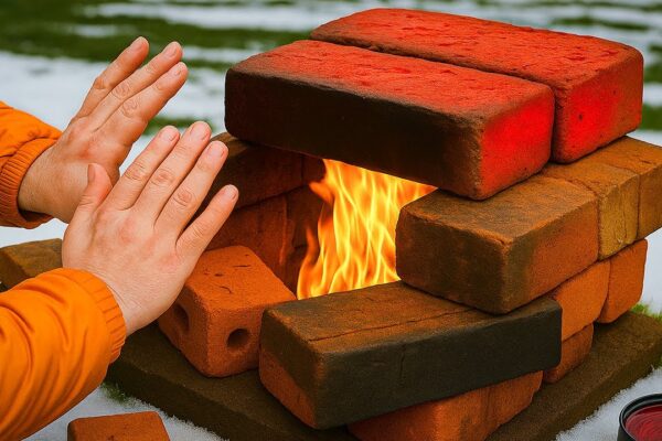 Mystery Solved: Emergency Heating (Free) When There Is No Fuel, No Electricity | DIY Heating Stove.