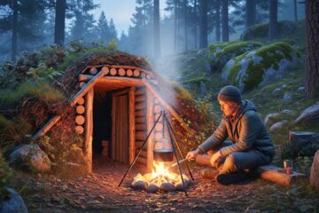 Solo Survival – Hidden Earth Shelter & Life Saving Fire