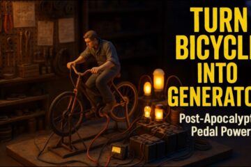 How to Build a Pedal Generator That Lights Up Your Camp (When Grid Is Dead)