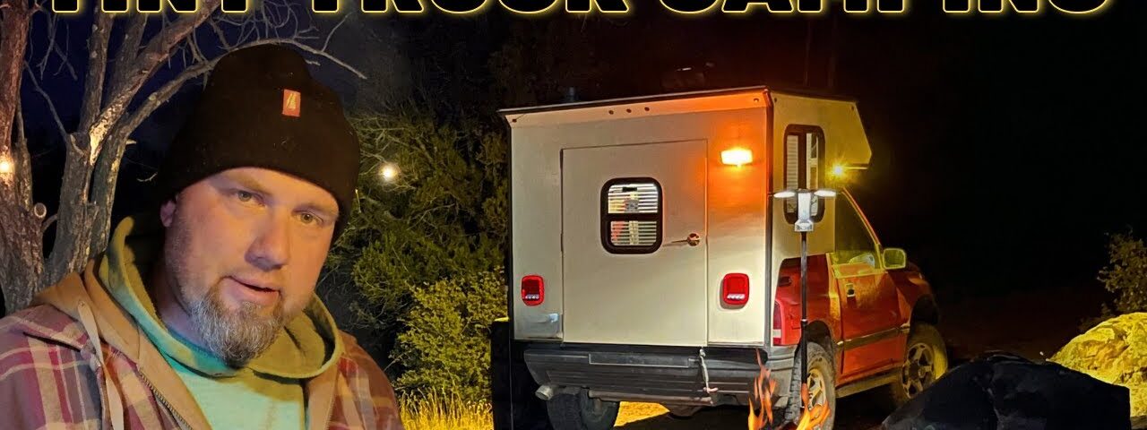 Solo Winter Backcountry Camping In A Tiny Homebuilt Camper