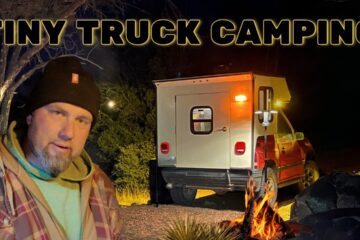 Solo Winter Backcountry Camping In A Tiny Homebuilt Camper