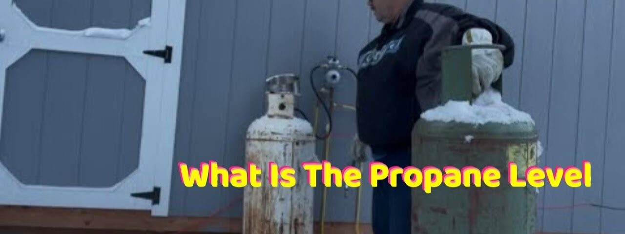 Off Grid Living: Propane Level Check